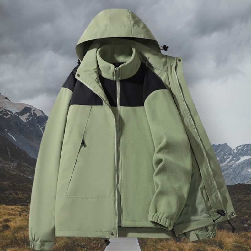 Zweiteilige, Abnehmbare Fleecejacke