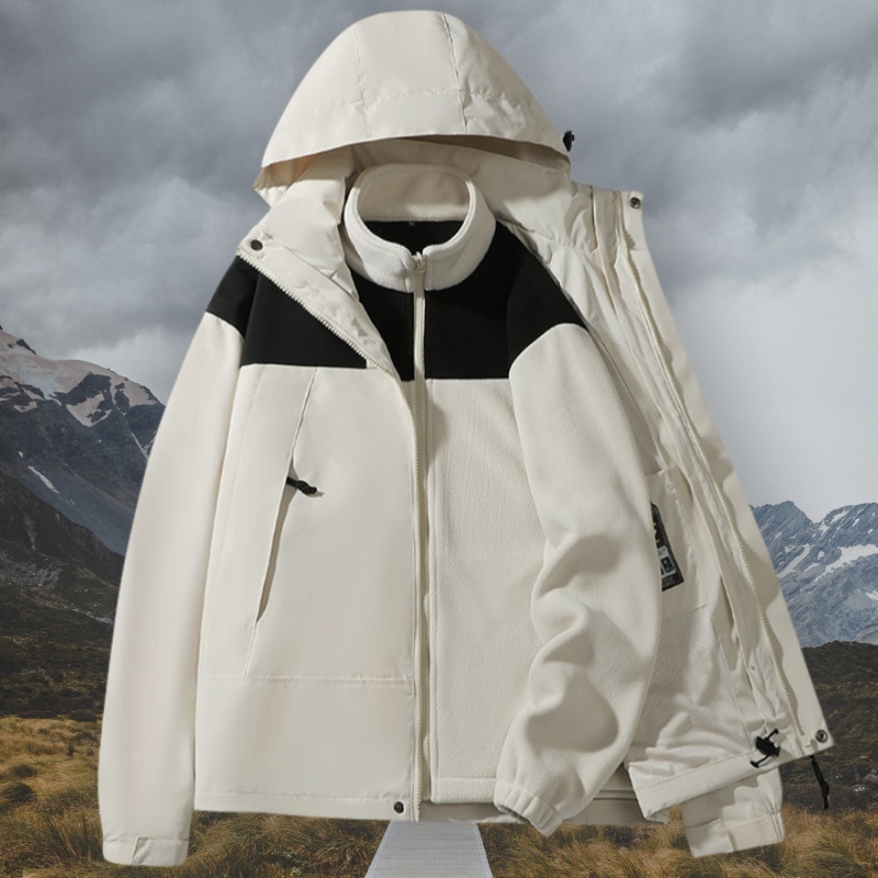 Zweiteilige, Abnehmbare Fleecejacke