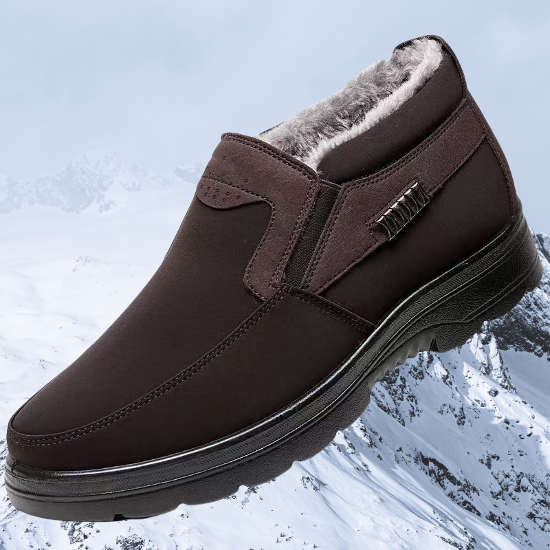 Verdickte Fleece-Winterschuhe Für Herren