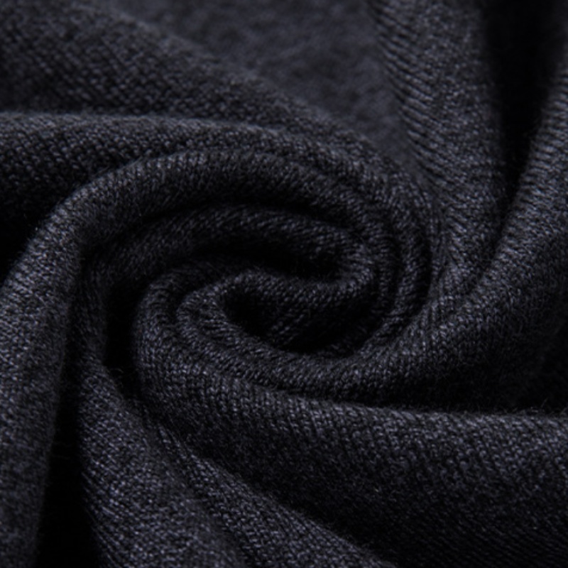 Cosline Executive Soft Knit Stand-up Collar Sweater