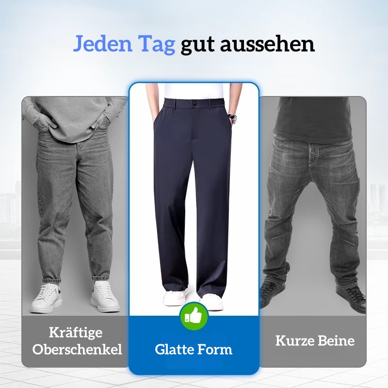 Cosmine Ultra Komfort Flexible Freizeithose aus Eisseide