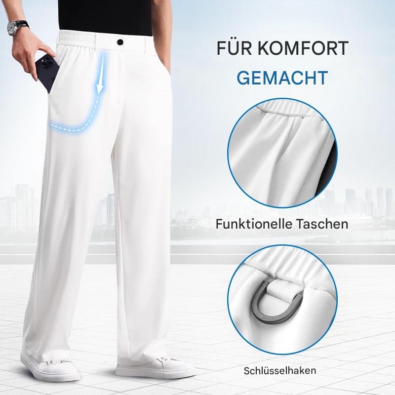 Cosmine Ultra Komfort Flexible Freizeithose aus Eisseide