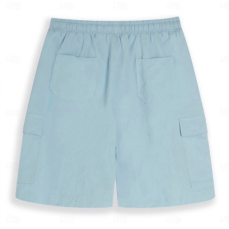 Cosline Men's Hawaiian Style Cargo Shorts
