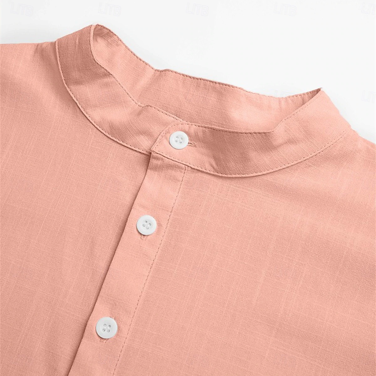 Cosline Men's linen pullover shirt