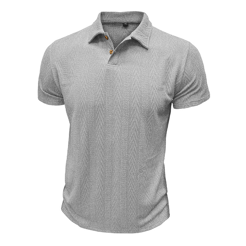 Blauschwan™ Kurzärmliges T-Shirt Für Herren Mit Jacquardstruktur