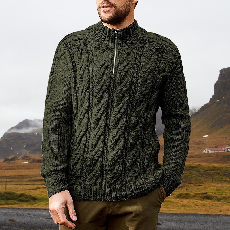 Rollkragenpullover Für Herren Im Herbst Und Winter