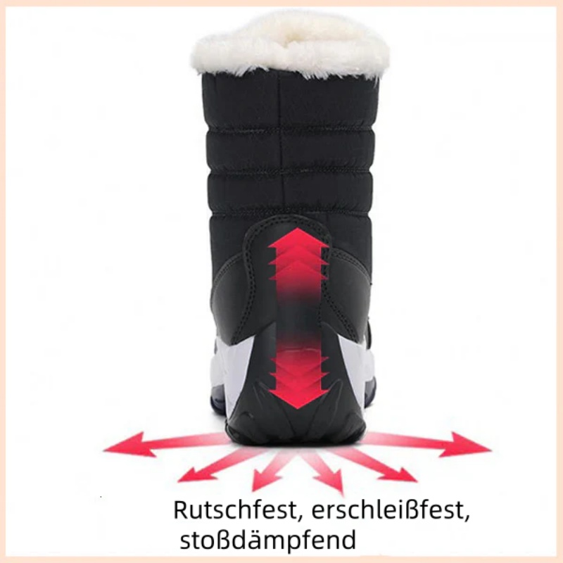 Rutschfeste Wasserdichte Modische Schneestiefel Aus Kaschmir