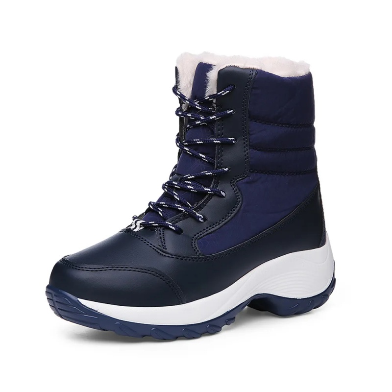 Rutschfeste Wasserdichte Modische Schneestiefel Aus Kaschmir