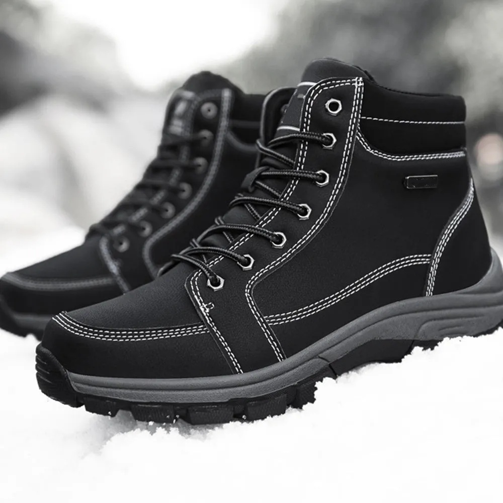 Cosmine Wasserdichte Anti Rutsch Schneestiefel für Männer Outdoor Schuhe