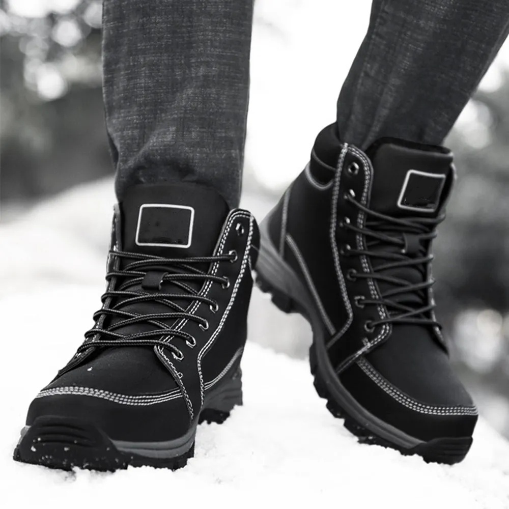Cosmine Wasserdichte Anti Rutsch Schneestiefel für Männer Outdoor Schuhe