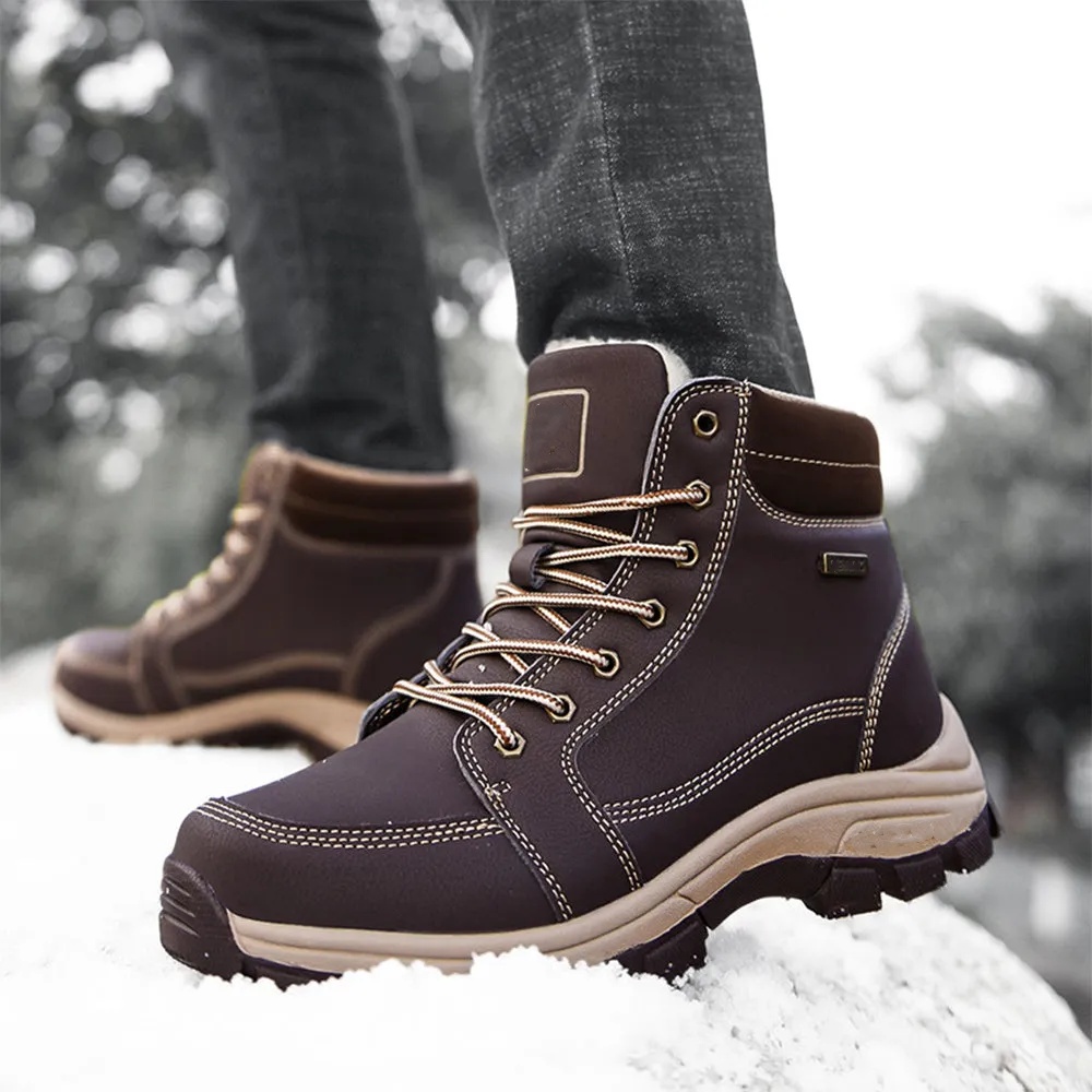 Cosmine Wasserdichte Anti Rutsch Schneestiefel für Männer Outdoor Schuhe