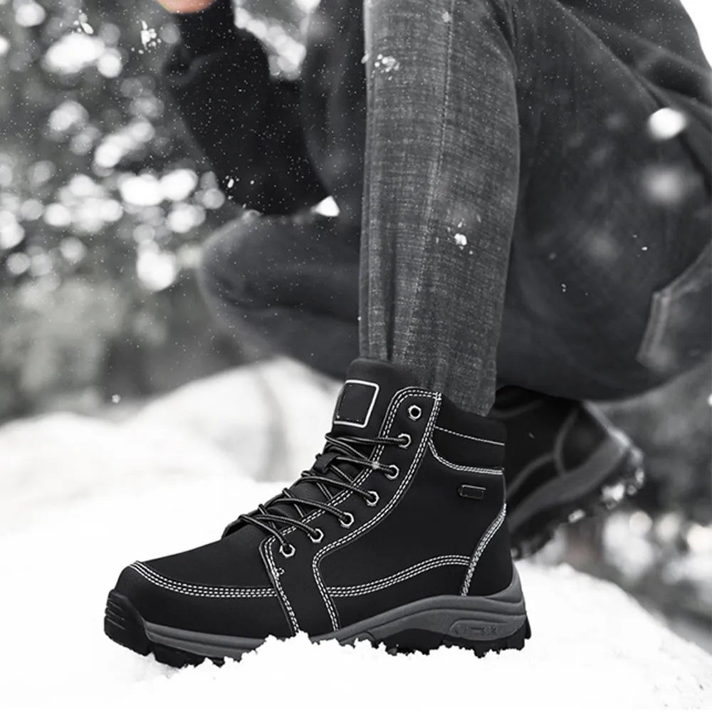 Cosmine Wasserdichte Anti Rutsch Schneestiefel für Männer Outdoor Schuhe