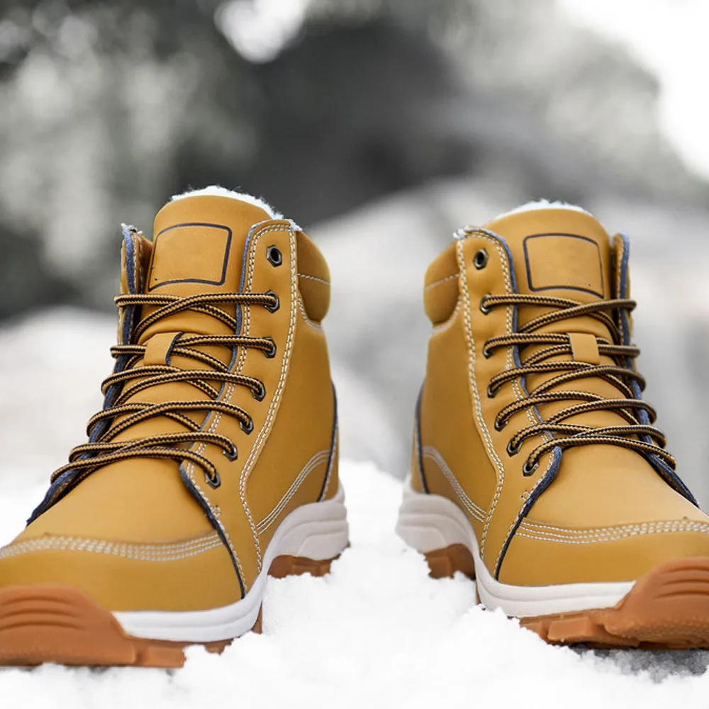 Cosmine Wasserdichte Anti Rutsch Schneestiefel für Männer Outdoor Schuhe