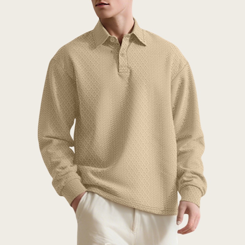 Cosmine Langärmliges Sweatshirt Mit Lockerem Revers