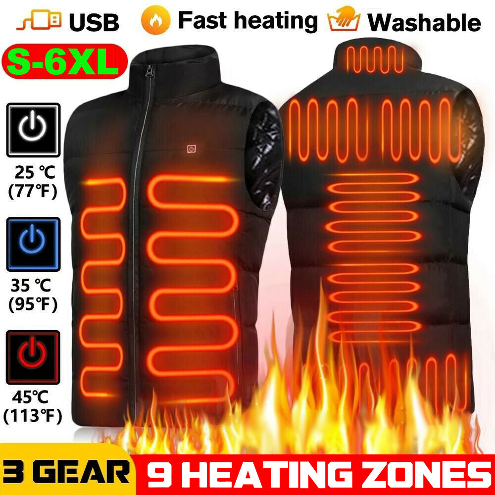 Burning Unisex Heated-Vest