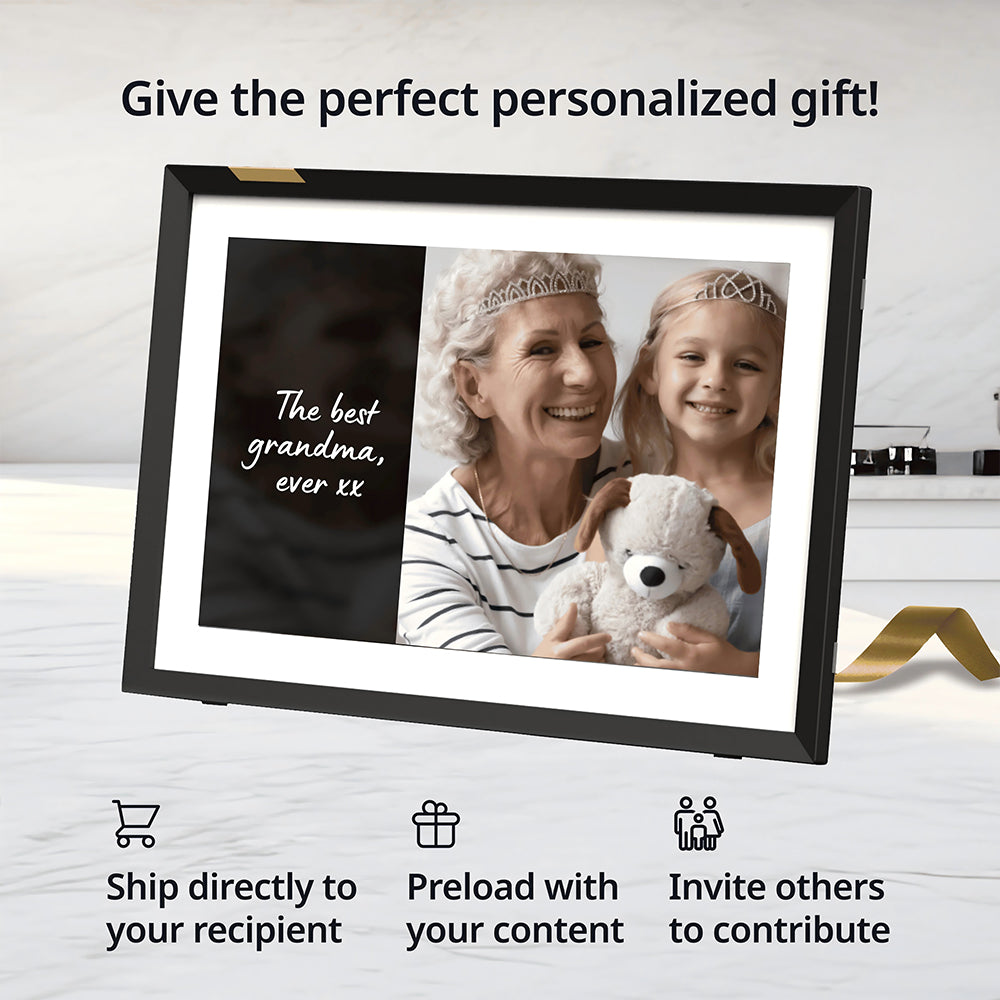 Christmas Deal / WiFi Digital Picture Frame 10.1 Inch / Limited Offer, While Stocks Last!