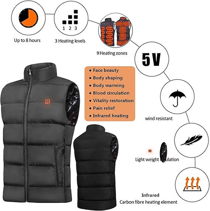 Burning Unisex Heated-Vest