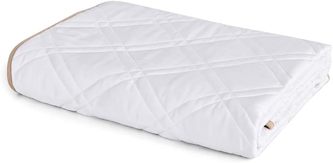 Cooling Weighted Blanket for Adult Bamboo-Derived Rayon Cool Blanket Suitable 60''x80inch 20lbs with Glass Beads for Hot Sleepers