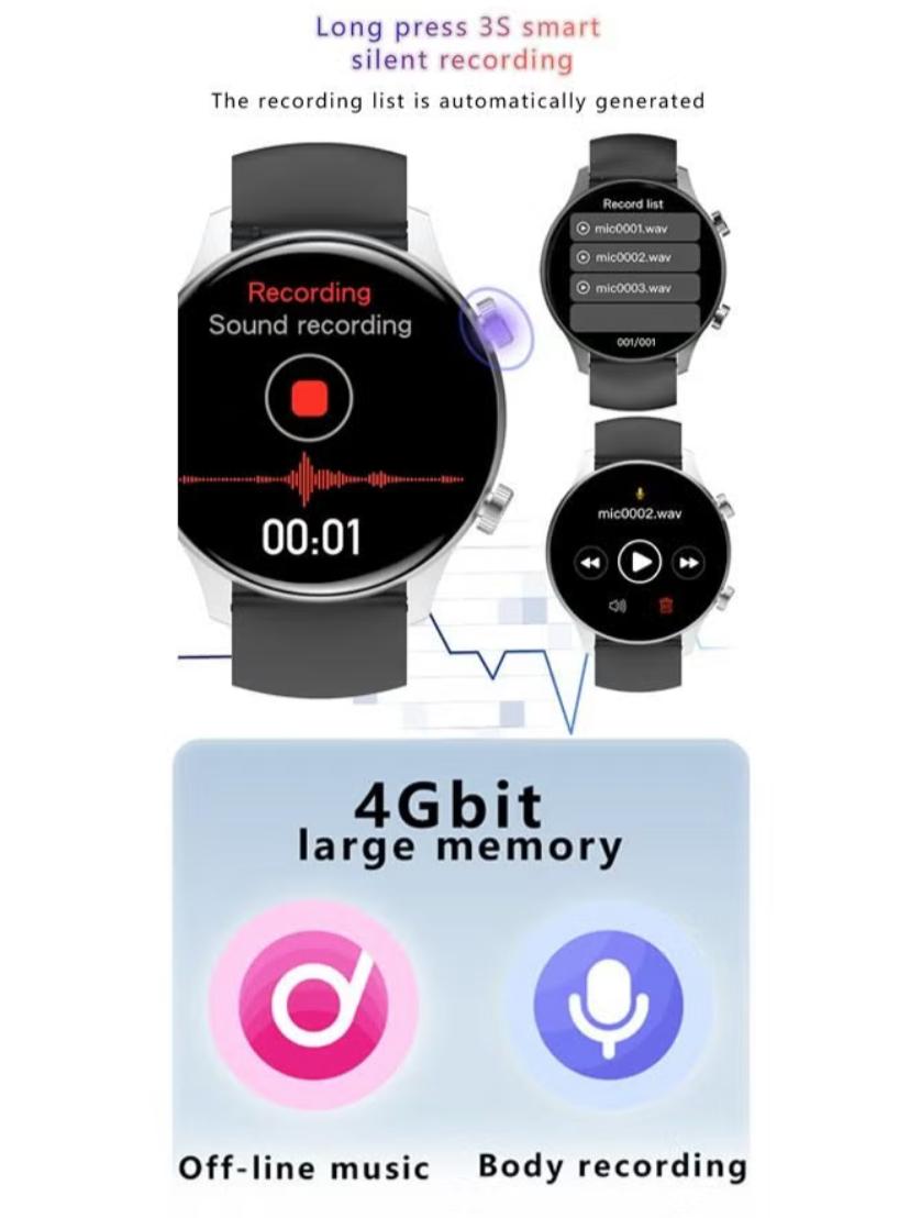 Smart watch V600 Max With ECG and Blood Oxygen Apps