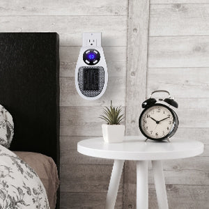 350W&450W Space Heater, Remote Wall Outlet Mini Portable Heater