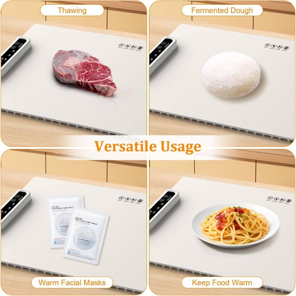 🎄 Special Holiday Offer: 44% OFF! Multi-Function Foldable Graphene Silicone Food Warming Mat