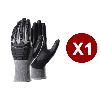 Iron Competition Mechanical Armor Pro Cut-Resistant Tactical Gloves