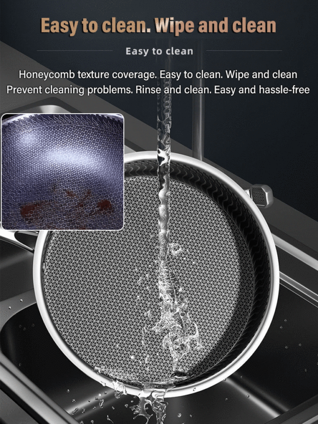 Germany made. Stainless steel frying pan