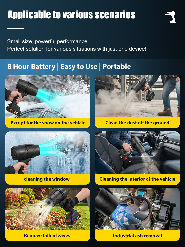 【German Quality】Powerful Snow Blower