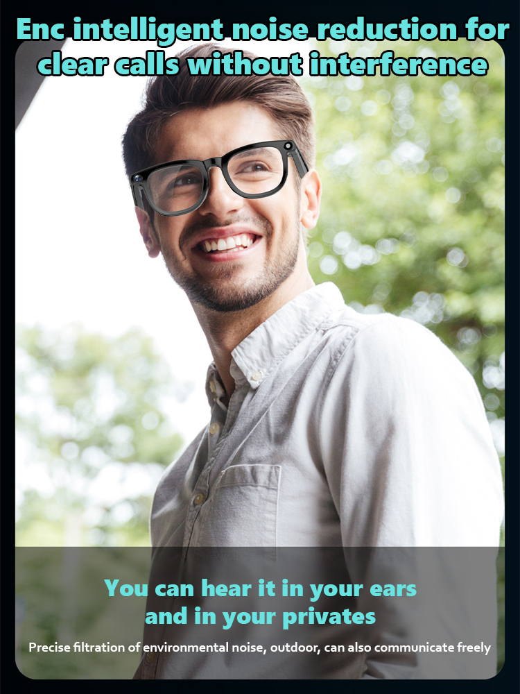 AI smart glasses with camera