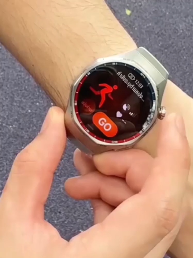 Watch6 Smart Monitoring Sports Watch with Steel Band