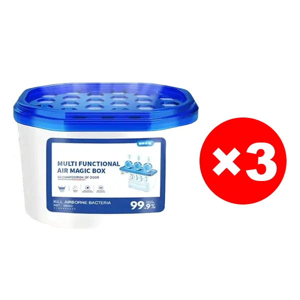 [Dust-free for the whole family 365 days a year] Multifunctional dust-removing box