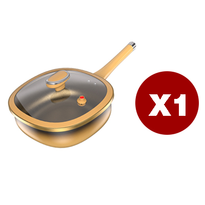 Titanium non stick frying pan
