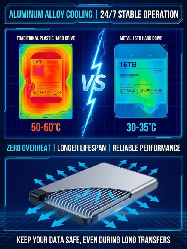 High-Speed, High-Capacity Portable Hard Drive