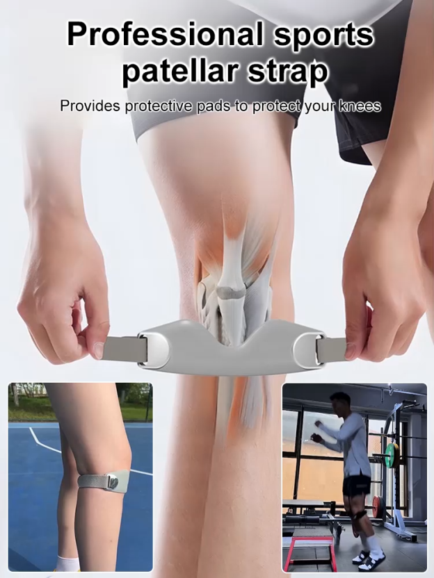 Silicone Knee PadsSports Protection Patella Strap