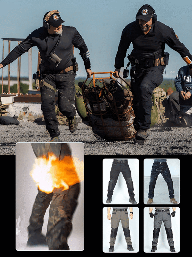 Men's stretch waterproof tactical pants