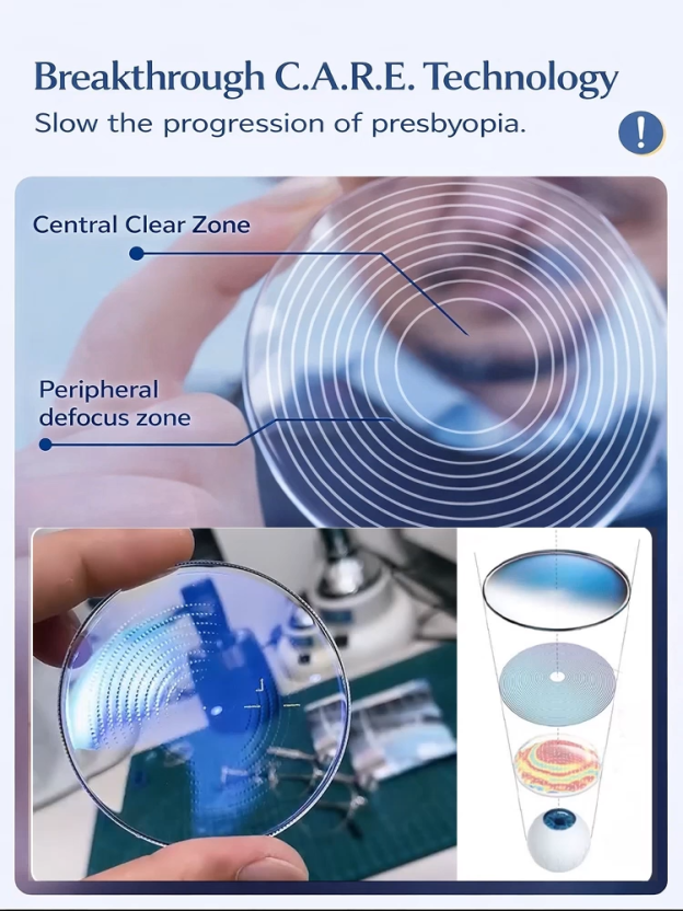 New Photochromic Zoom Titanium Alloy Reading Glasses