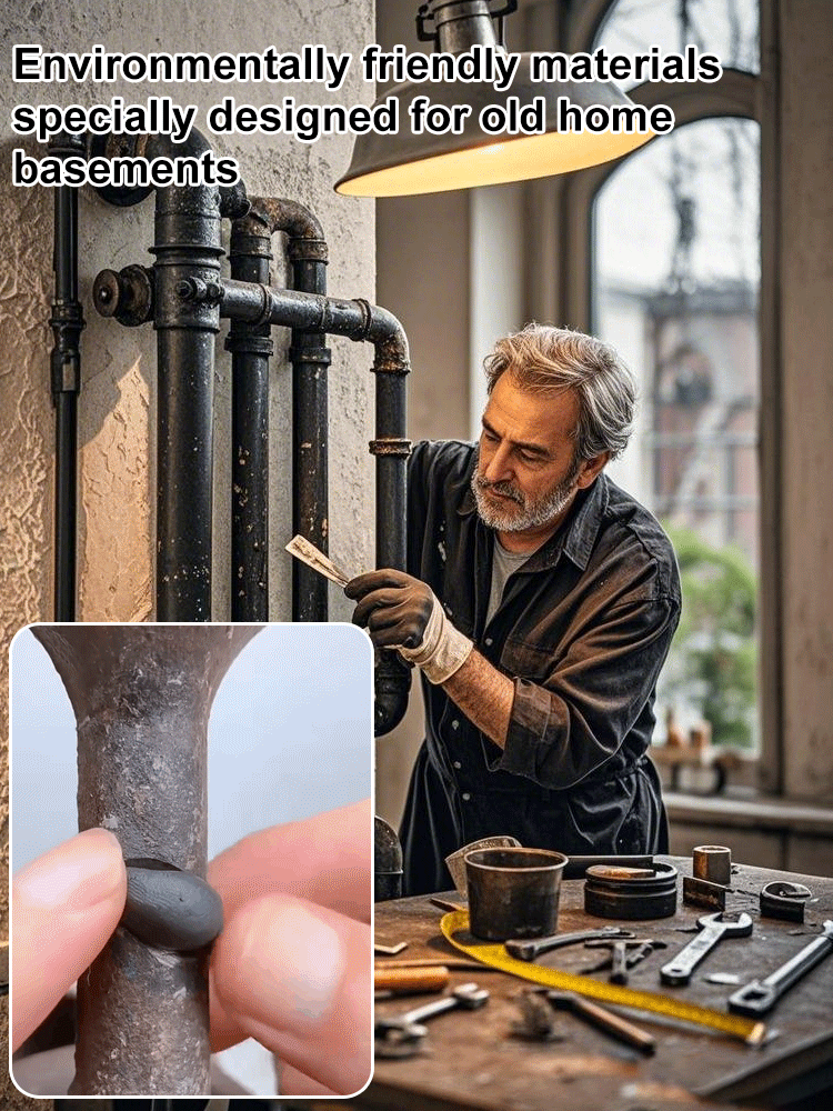 [The anti-freeze crack of pipes] Anti-leakage instant solid mud iron glue