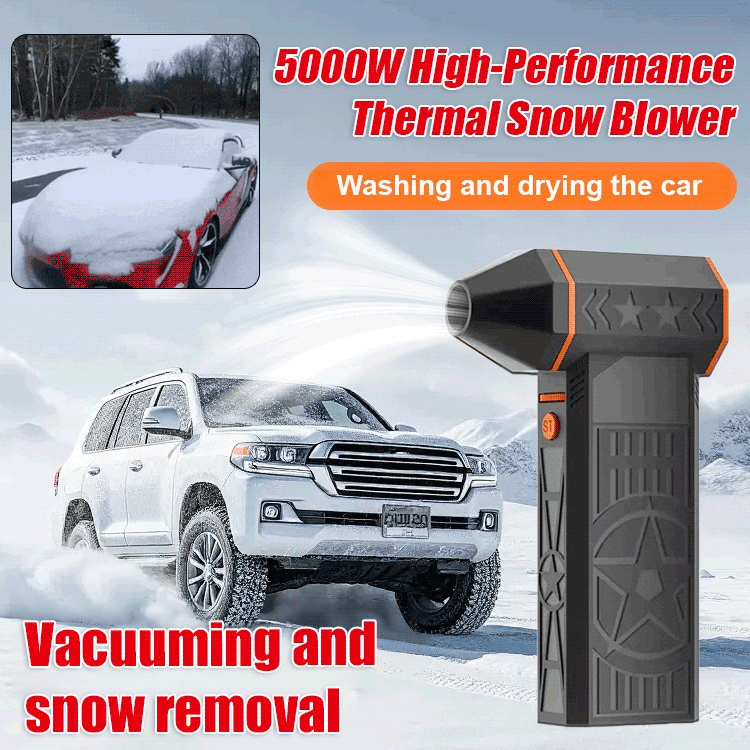 No More Scraping! 5000W Turbo Heated Snow Melter ❄️