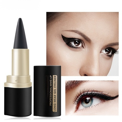 Black Single-Head Matte Waterproof Solid Eyeliner
