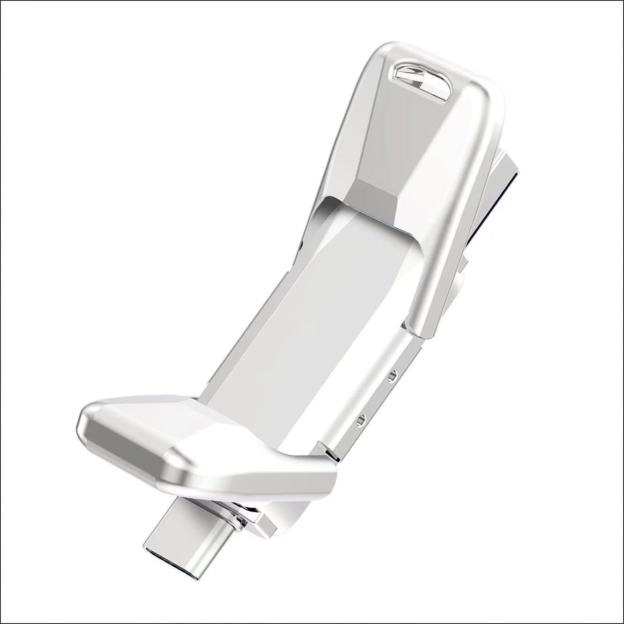 2-in-1 Mobile Solid State USB Drive for Phone & PC