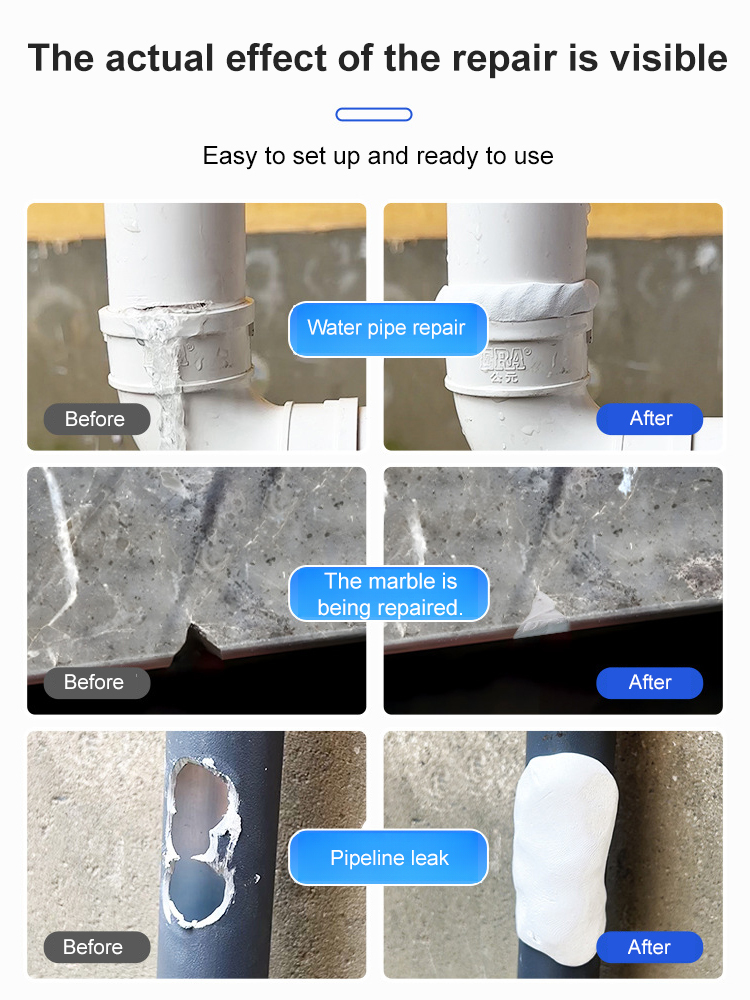 [The anti-freeze crack of pipes] Anti-leakage instant solid mud iron glue