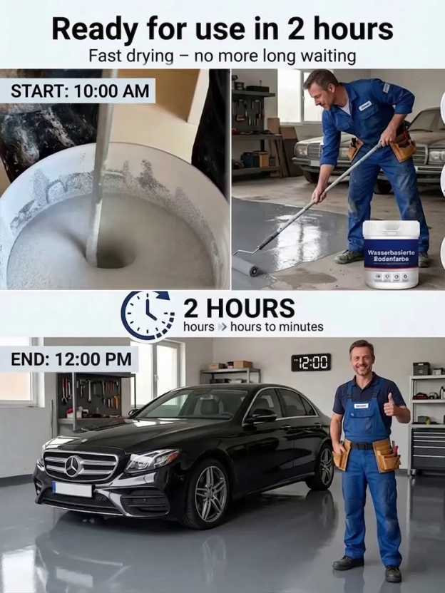 One-Coat Wear-Resistant Anti-Slip Floor Paint