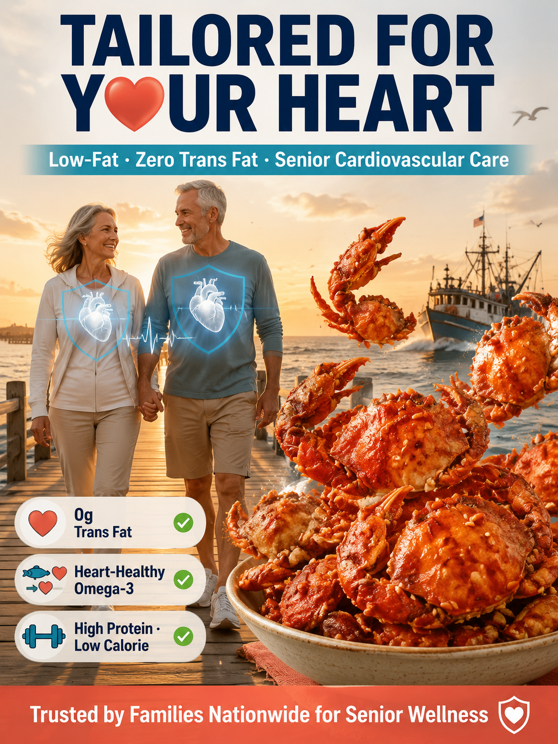 【Recommendation from Geriatrician】Deep-sea freshly caught large-batch crispy small crabs