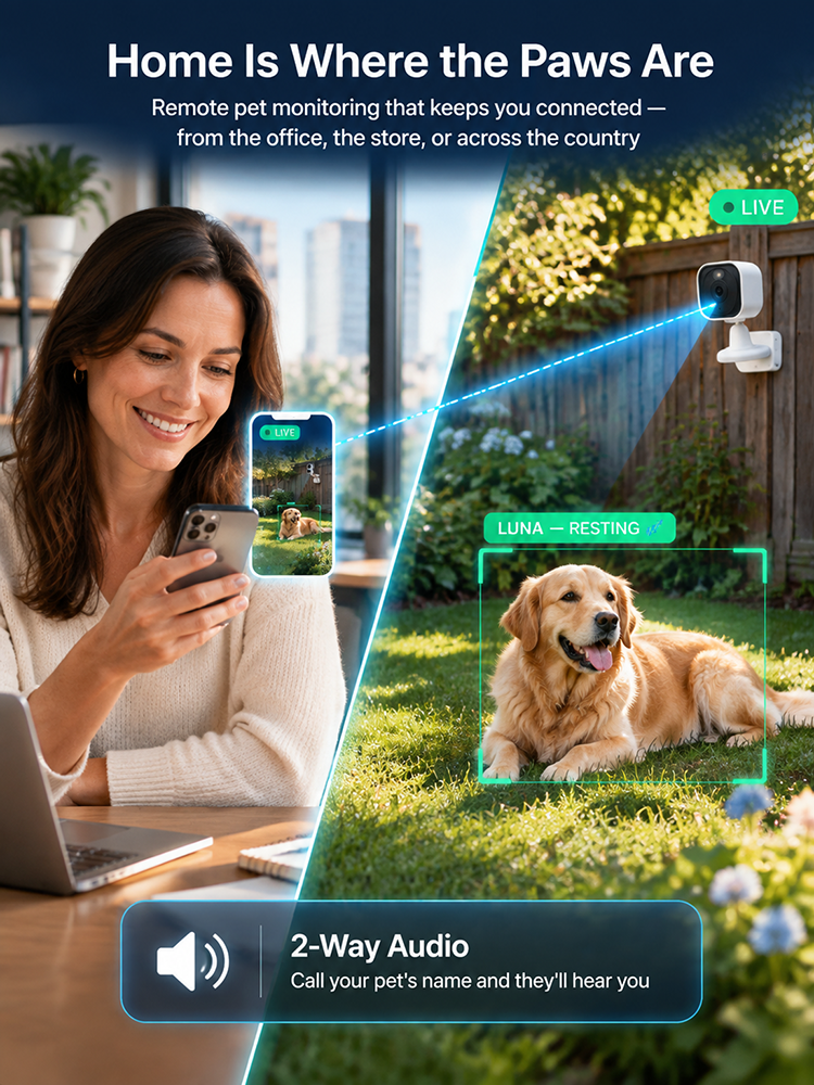 [Security Sentinel for Your Doorstep] Smart Wireless Security Camera