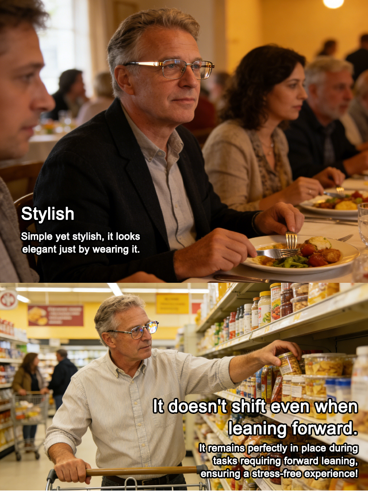 New Photochromic Zoom Titanium Alloy Reading Glasses