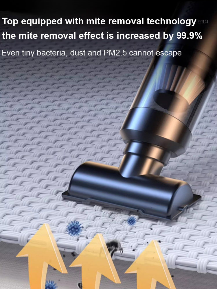 Car wireless charging vacuum cleaner