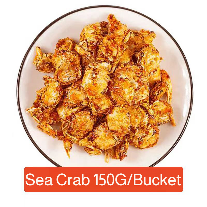 Japanese Low-Fat Crispy Ready-to-Eat Crab Snacks (Open for Return)