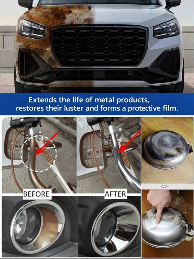  Car Rust Removal, Repair & Polishing 3-in-1 Spray