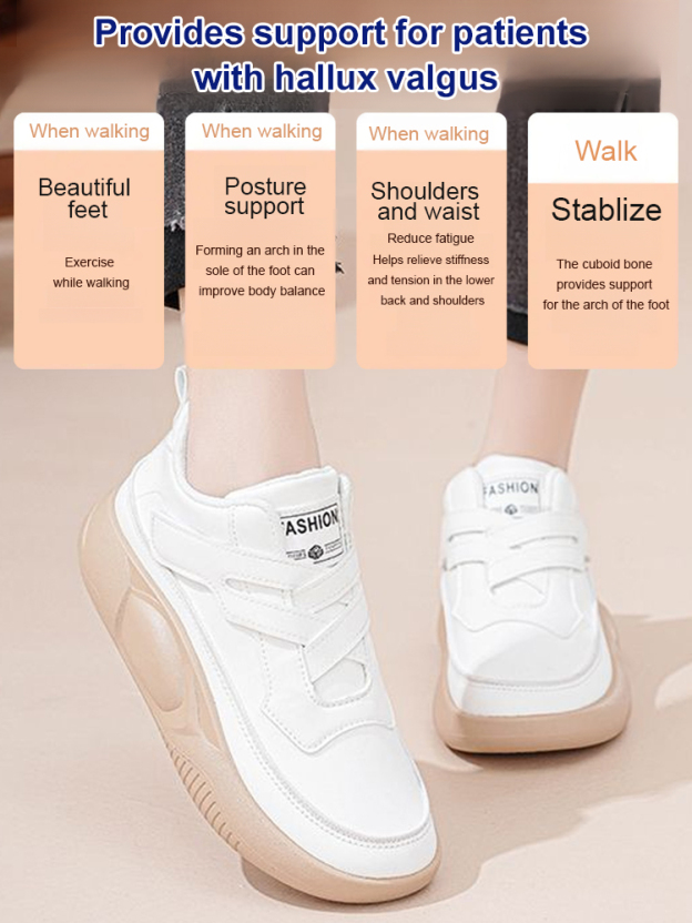 Cross Velcro Thick Bottom High Top Women's Shoes