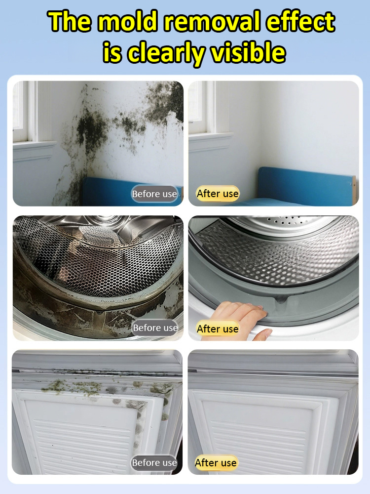 【No Wiping Required】Multi-Purpose Mold-Removing Spray